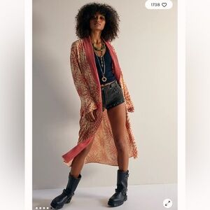 Free People Wild Nights Duster